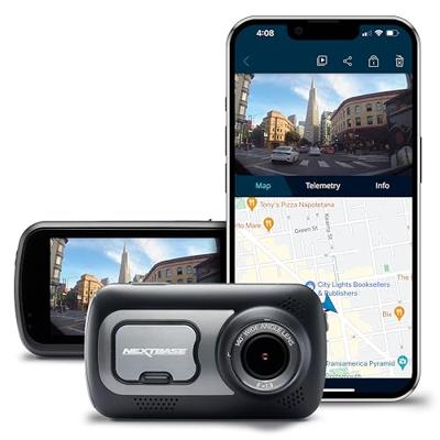NextBase 522GW Dashcam Kijkhoek horizontaal (max.): 140 ° 12 V, 24 V NextBase 522GW Dashcam Kijkhoek horizontaal (max.): 140 ° 12 V, 24 V