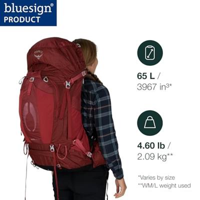 Osprey Aura AG 65 Backpack Dames Enchantment Purple WM/L - thumbnail