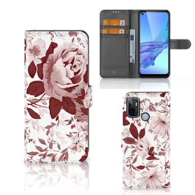 Hoesje OPPO A53 | OPPO A53s Watercolor Flowers Hoesje OPPO A53 | OPPO A53s Watercolor Flowers