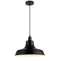 Homestyle Pro MK111-BB Industriële Hanglamp 36x22 cm Zwart/Metaal - thumbnail