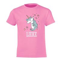 T-shirt voor kinderen bedrukken - Roze - 6 jaar - thumbnail