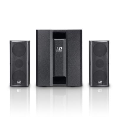 LD Systems Dave 8 Roadie actief PA systeem LD Systems Dave 8 Roadie actief PA systeem