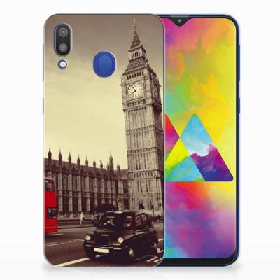 Samsung Galaxy M20 (Power) Siliconen Back Cover Londen Samsung Galaxy M20 (Power) Siliconen Back Cover Londen