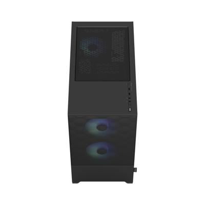 FRACTAL DESIGN - Pop Mini Air RGB Black TG - PC-behuizing - Zwart (FD-C-POR1M-06)