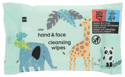 HEMA Milde poetsdoekjes - 40 stuks