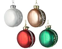 Decoris Kersthanger Macaron 5x4x7cm - thumbnail