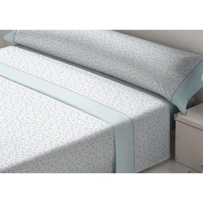 Beddengoedset Tejidos Reina Desire Wit Groen Bed van 180