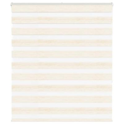 Zebra rolgordijn 120x150 cm stofbreedte 115,9 cm marmerbeige