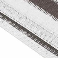 VidaXL Tenttapijt 250x300 cm antracietkleurig en wit - thumbnail