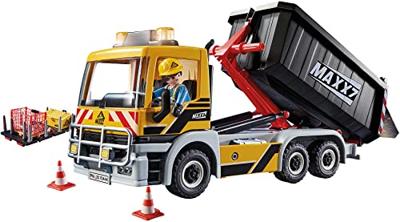 PLAYMOBIL City Action vrachtwagen met wissellaadbak 70444