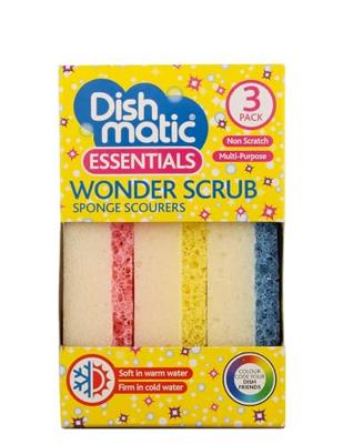 Dishmatic Wonder Scrub Schuursponzen Dishmatic Wonder Scrub Schuursponzen