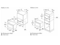 Bosch BFL7221B1 Inbouw Magnetron Zwart - thumbnail