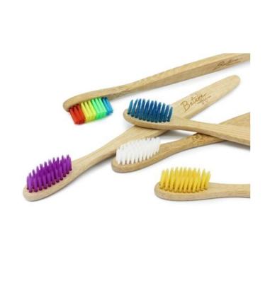 Betere Producten Bamboe tandenborstel voor volwassenen regenboog 1 Stuks