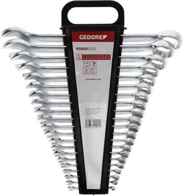 Gedore RED 3300991 R09105021 Ring-steeksleutelset 21-delig Sleutelbreedte (metrisch) 07 - 29 mm