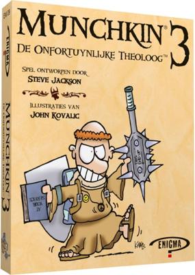 Asmodee munchkin 3 de onfortuinlijke theoloog kaartspel