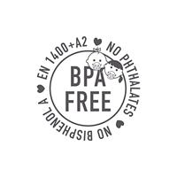 Set van 2 BIBS De Lux siliconen spenen terracotta + poederroze - thumbnail