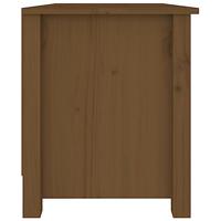 Schoenenkast 70x38x45,5 cm massief grenenhout honingbruin - thumbnail