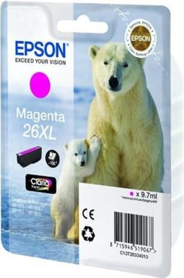 Epson Inktcartridge 26XL Origineel Magenta C 13 T 26334012
