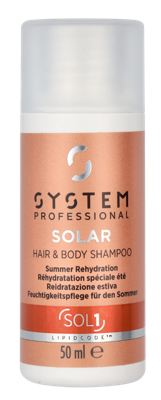 Wella System P. - Solar Hair & Body Shampoo SOL1 50 ml