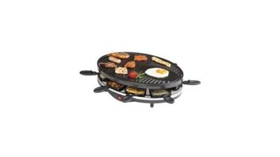 DOMO DO9038G Raclette apparaat 8 personen - Zwart DOMO DO9038G Raclette apparaat 8 personen - Zwart