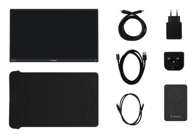 Verbatim Touchscreen monitor Energielabel: A (A - G) 33.8 cm (13.3 inch) 16:10 6 ms