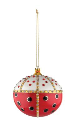 Alessi Fleurs de Jori Kerstornament "Re Coccinello"