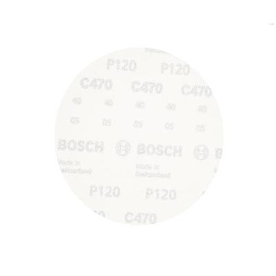 Bosch Accessories 2608605429 Schuurpapier voor schuurschijf Met klittenband, Ongeperforeerd Korrelgrootte (num) 120 (Ø) 115 mm 10 stuk(s)