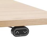 ALTEREGO TRONIK Elektrisch bureau - Beige - thumbnail