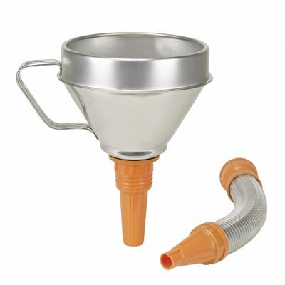 Pressol Kombitrichter Stahlblech verz. mit flexiblem Auslauf 02645 Trechter 1.3 l 160 mm