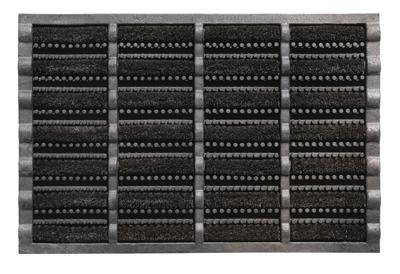 Hamat buitenmat Mudbuster 40x60 cm zwart