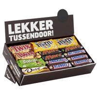 Chocoladerepen, doos van 49 stuks, mix - thumbnail