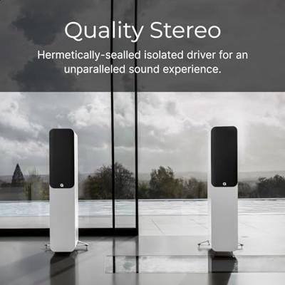 Q Acoustics: 5040 Vloerstaande Speakers - 2 Stuks - Oak