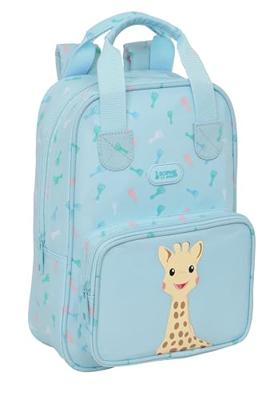 Schoolrugzak Sophie la Girafe Licht Blauw 20 x 28 x 8 cm
