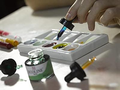 Talens Ecoline waterverf flacon van 30 ml, zwart Talens Ecoline waterverf flacon van 30 ml, zwart