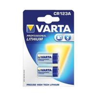 2 x Varta Professional Photo Lithium batterij - CR123A - thumbnail