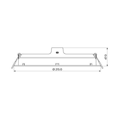 LED Lamp Philips Downlight Wit Plastic 21,5 x 10,5 cm 24 W (4000 K) (1 Stuks)