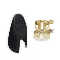 D&apos;Addario Woodwinds HBS1G H-Ligature & Cap voor tenor/baritonsax (grafonite/metalite/hard rubber),Goud - thumbnail