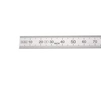 HELIOS PREISSER biegsamer Stahlmaßstab 200mm 13x0,5mm VA DIN2968 0460222 Duimstok 200 mm - thumbnail