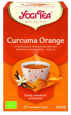 Yogi Tea Curcuma Orange thee Yogi Tea Curcuma Orange thee