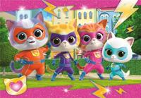Clementoni legpuzzel super color super kittens, 2x20st. - thumbnail