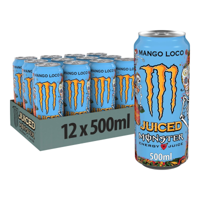Energiedrank monster juice mango loco blik 500ml | 12 stuks - thumbnail