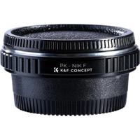 K&F Lens Adapter Pentax K - Nikon F (met glas) - thumbnail