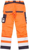 Blåkläder Multinorm inherent werkbroek 15891513 | High Vis Oranje/Marineblauw | Maat 56 - 7330509721025 - thumbnail
