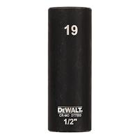 DeWalt Accessoires Impact dop 19mm 1/2" (Lang - 78mm) - DT7553-QZ - thumbnail