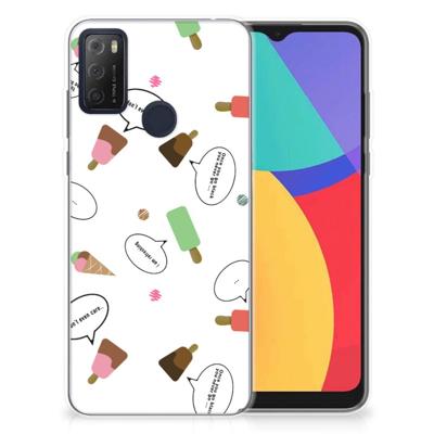 Alcatel 1S (2021) | Siliconen Case | IJsjes