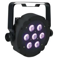 Showtec Compact Par 7 Tri platte RGB LED-par zwart - thumbnail
