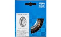 PFERD TOOLS Schijfborstel getordeerd KBG Ø 100 x 13 mm M14 staaldraad-Ø 0,50 voor haakse slijpers POS KBG 10013/M14 ST 0,50 43313001 1 stuk(s) - thumbnail