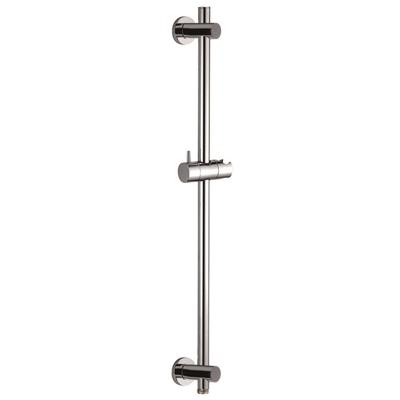 Wiesbaden chroom glijstang met wateruitgang rond 660 mm