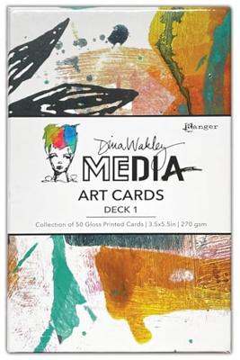 Ranger Ink Ranger • dina wakley media art cards 50pcs
