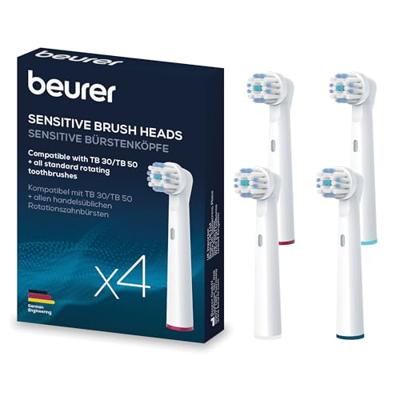 Beurer TB 30/50 Bürstenköpfe Sens. 4 10158 Opzetborstel voor elektrische tandenborstel Roterend / oscillerend / pulserend